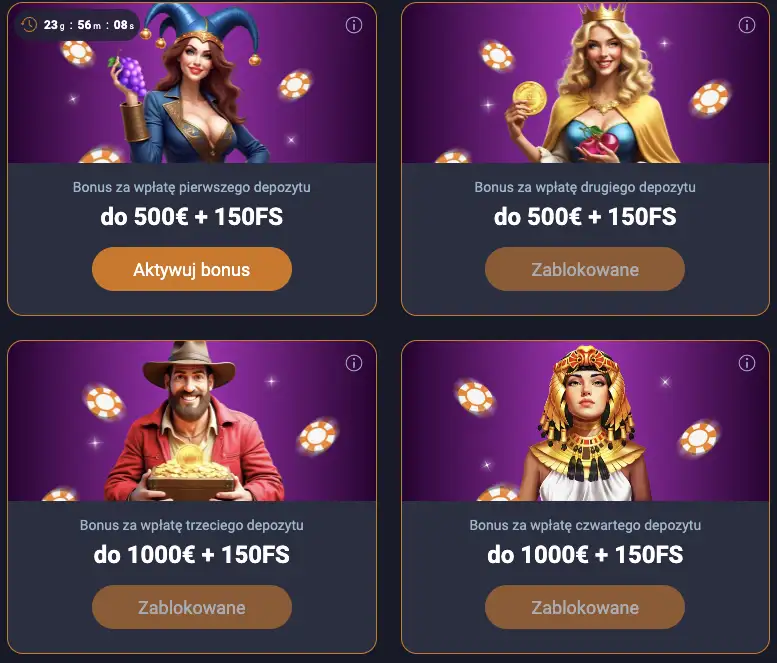 Bonusy i promocje w Vox Casino